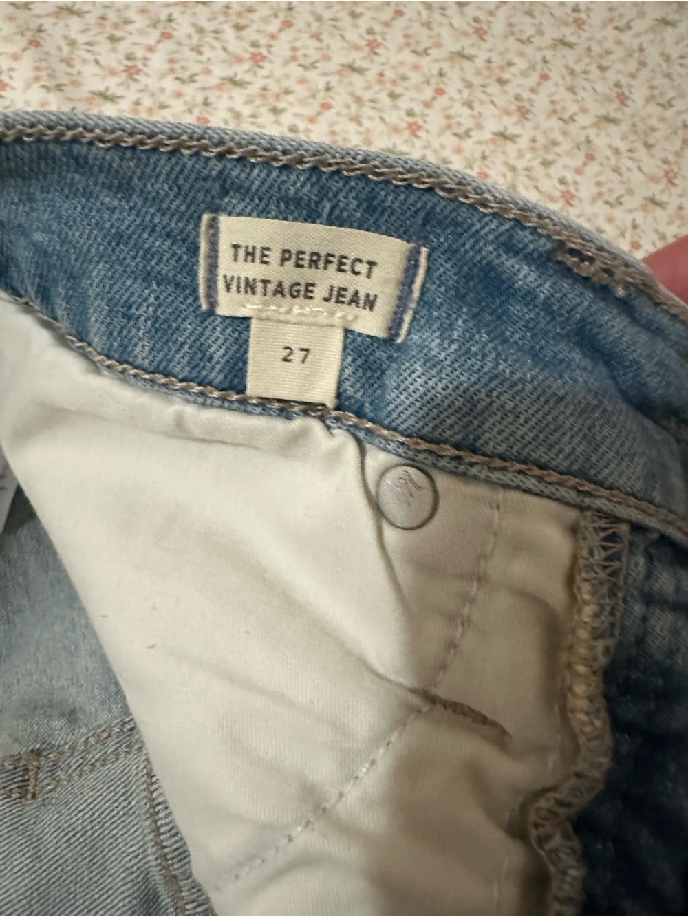 Madewell the perfect vintage Jean size 27 - Picture 6 of 10
